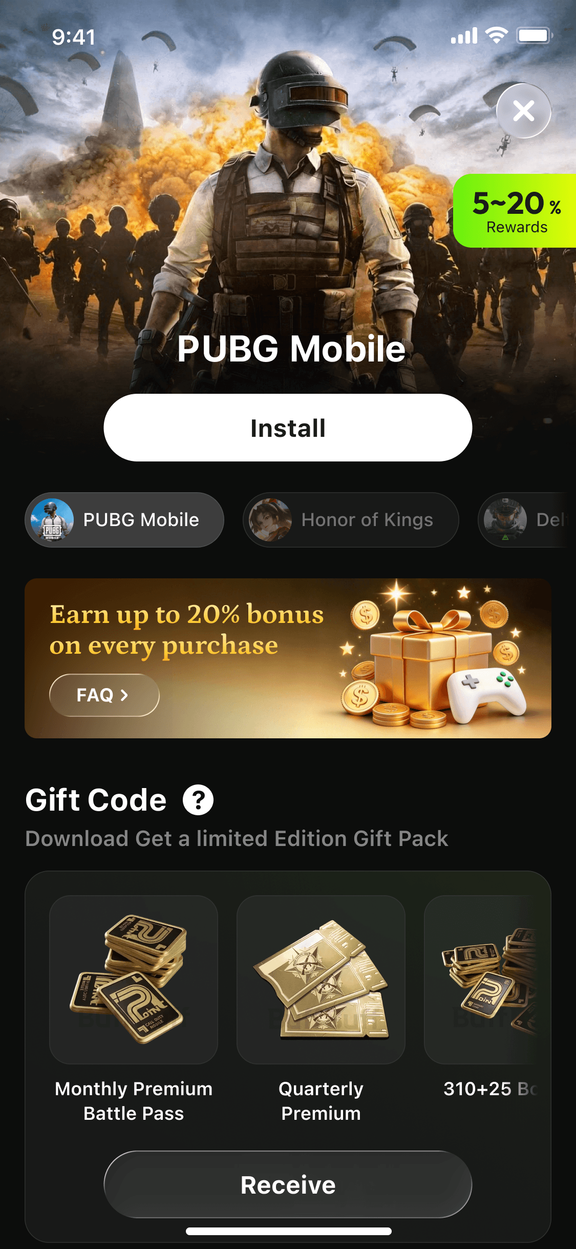 SupLoot app screenshot 2